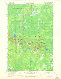 LITTLE PRAIRIE LAKE, MN HISTORICAL MAP G