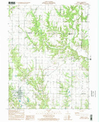 RAMSEY, IL HISTORICAL MAP GEOPDF 7.5X7.5