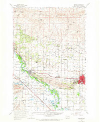 GRANGER, WA HISTORICAL MAP GEOPDF 15X15