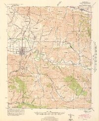 LOMPOC, CA HISTORICAL MAP GEOPDF 15X15 G