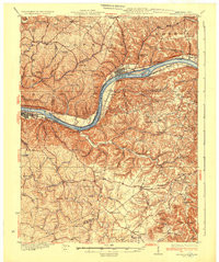 SPRINGDALE, KY-OH HISTORICAL MAP GEOPDF