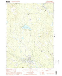 FARMINGTON, NH HISTORICAL MAP GEOPDF 7.5