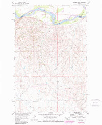 TWOMILE CREEK, MT HISTORICAL MAP GEOPDF