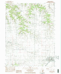 ASHLAND, IL HISTORICAL MAP GEOPDF 7.5X7.