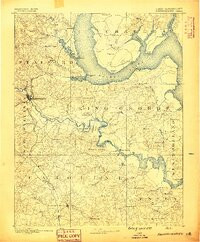 FREDERICKSBURG, VA-MD HISTORICAL MAP GEO