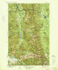LIBBY, MT HISTORICAL MAP GEOPDF 30X30 GR