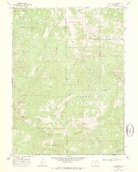 BUCK POINT, CO HISTORICAL MAP GEOPDF 7.5