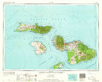 MAUI, HI HISTORICAL MAP GEOPDF 1X2 GRID