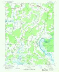 KINGSTON, MD HISTORICAL MAP GEOPDF 7.5X7