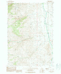 TENDOY, ID HISTORICAL MAP GEOPDF 7.5X7.5