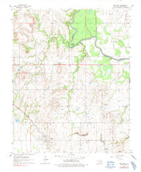 RED BIRD, OK HISTORICAL MAP GEOPDF 7.5X7