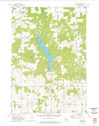 HURON, WI HISTORICAL MAP GEOPDF 7.5X7.5