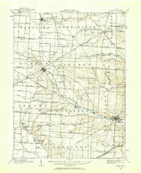 GRANVILLE, OH HISTORICAL MAP GEOPDF 15X1