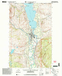 OROVILLE, WA HISTORICAL MAP GEOPDF 7.5X7