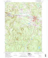 MILFORD, NH HISTORICAL MAP GEOPDF 7.5X7.