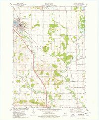 BLOOMER, WI HISTORICAL MAP GEOPDF 7.5X7.