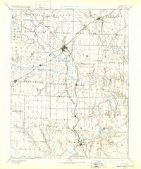 CLINTON, MO HISTORICAL MAP GEOPDF 30X30