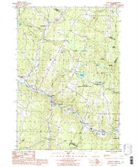 WOLCOTT, VT HISTORICAL MAP GEOPDF 7.5X7.