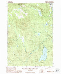 MAIDSTONE LAKE, VT-NH HISTORICAL MAP GEO