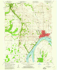 MOUNT VERNON, IN-KY HISTORICAL MAP GEOPD