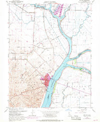 RIO VISTA, CA HISTORICAL MAP GEOPDF 7.5X