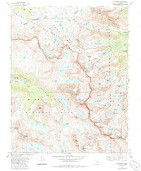 MOUNT DARWIN, CA HISTORICAL MAP GEOPDF 7