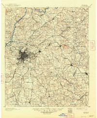 ATLANTA, GA HISTORICAL MAP GEOPDF 30X30