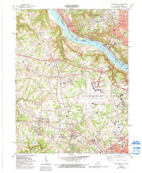 BURLINGTON, KY-OH HISTORICAL MAP GEOPDF