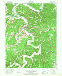 WAYNESVILLE, MO HISTORICAL MAP GEOPDF 7.