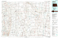 LAMOURE, ND HISTORICAL MAP GEOPDF 30X60