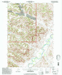 BLOOM CREEK, MT HISTORICAL MAP GEOPDF 7.