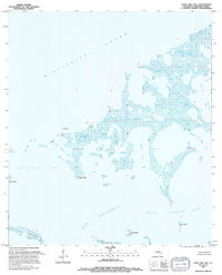 THREE MILE BAY, LA HISTORICAL MAP GEOPDF