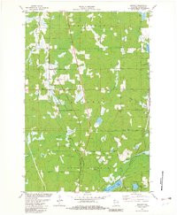 BENNETT, WI HISTORICAL MAP GEOPDF 7.5X7.
