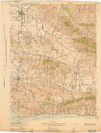 LOMPOC, CA HISTORICAL MAP GEOPDF 30X30 G