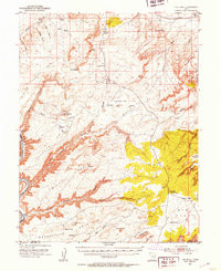 THE KNOLL, UT HISTORICAL MAP GEOPDF 15X1