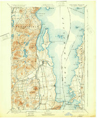 WILLSBORO, NY-VT HISTORICAL MAP GEOPDF 1