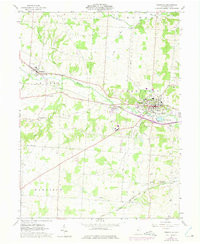 GRANVILLE, OH HISTORICAL MAP GEOPDF 7.5X