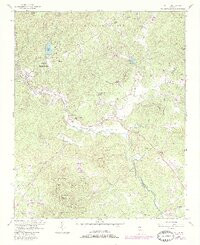HELEN, GA HISTORICAL MAP GEOPDF 7.5X7.5