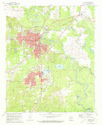 CAMDEN, AR HISTORICAL MAP GEOPDF 7.5X7.5