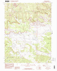 TORREY, UT HISTORICAL MAP GEOPDF 7.5X7.5
