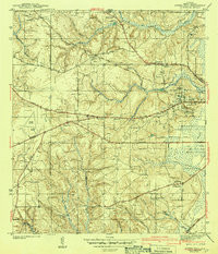 SPRING HILL, AL HISTORICAL MAP GEOPDF 7.