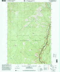 SPOT MOUNTAIN, ID HISTORICAL MAP GEOPDF