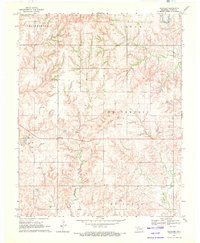TEGARDEN, OK HISTORICAL MAP GEOPDF 7.5X7