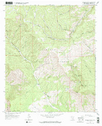 GRAVEYARD CANYON, NM HISTORICAL MAP GEOP