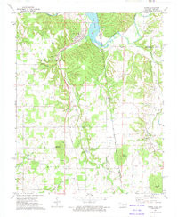 WATTS, OK-AR HISTORICAL MAP GEOPDF 7.5X7