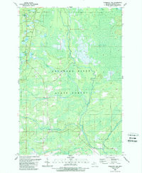 ANDERSON LAKE, MI HISTORICAL MAP GEOPDF