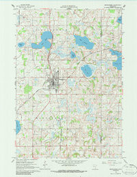 MONTGOMERY, MN HISTORICAL MAP GEOPDF 7.5