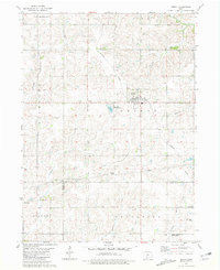 ORIENT, IA HISTORICAL MAP GEOPDF 7.5X7.5