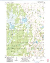 TRADE RIVER, WI HISTORICAL MAP GEOPDF 7.