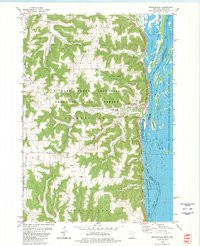 BROWNSVILLE, MN-WI HISTORICAL MAP GEOPDF